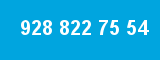928 822 75 54 928 822 75 54